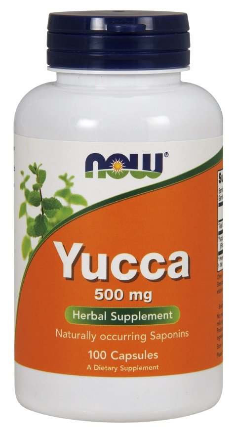 NOW Foods Yucca, 500mg - 100 capsules Online Sale