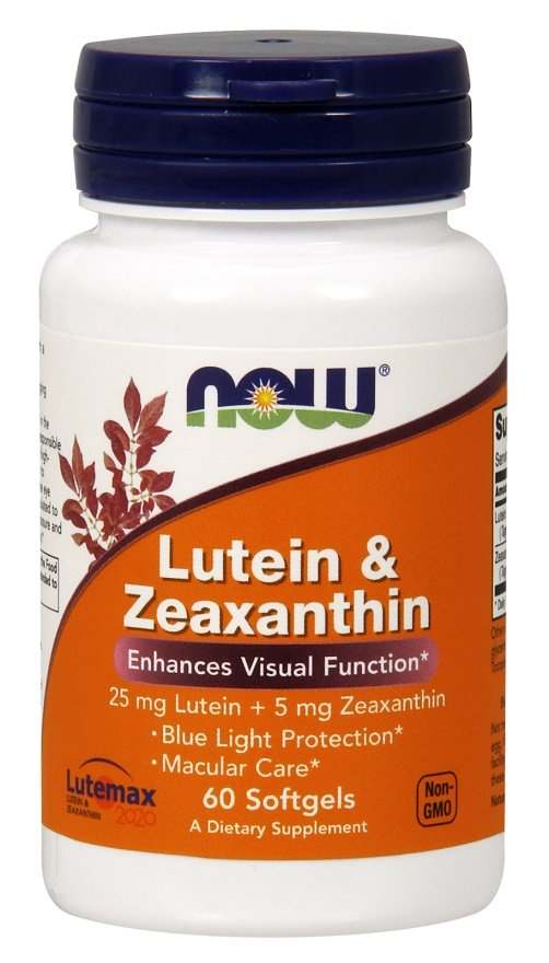 Now Foods Lutein & Zeaxanthin 60 Softgels Supply