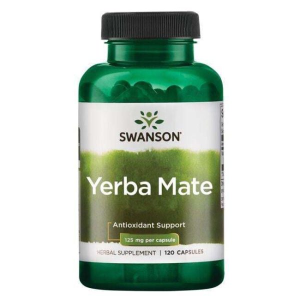 Swanson Yerba Mate, 125mg - 120 caps Discount