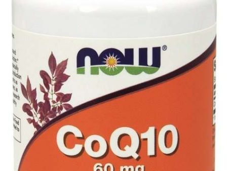 NOW Foods CoQ10, 60mg - 60 vcaps Cheap