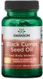 Swanson Black Cumin Seed Oil, 500mg - 60 liquid vcaps Sale