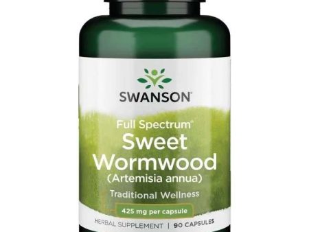 Swanson Full Spectrum Wormwood, 425mg - 90 caps Sale