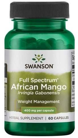 Swanson Full Spectrum African Mango (Irvingia Gabonensis), 400mg - 60 caps For Discount