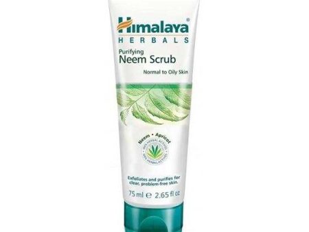 Himalaya Purifying Neem Scrub - 75 ml Online Hot Sale