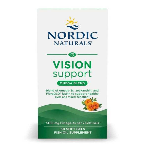 Nordic Naturals Vision Support, 1460mg - 60 softgels Fashion