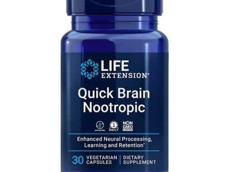 Life Extension Quick Brain Nootropic - 30 vcaps Online