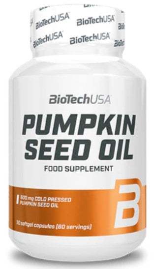 BioTechUSA Pumpkin Seed Oil, 1000mg - 60 softgels Online now