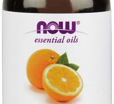 NOW Foods Essential Oil, Orange Oil Pure - 118 ml on Sale