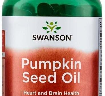 Swanson Pumpkin Seed Oil, 1000mg - 100 softgels For Discount