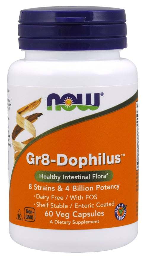 NOW Foods Gr8-Dophilus - 60 vcaps Online Sale