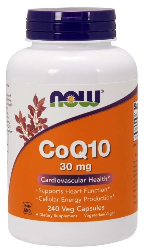 NOW Foods CoQ10, 30mg - 240 vcaps on Sale