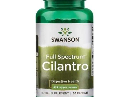 Swanson Full Spectrum Cilantro, 425mg - 60 caps Online