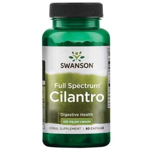 Swanson Full Spectrum Cilantro, 425mg - 60 caps Online