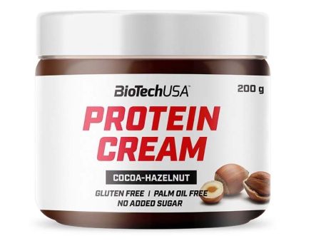 BioTechUSA Protein Cream, Cocoa-Hazelnut - 200 grams Sale