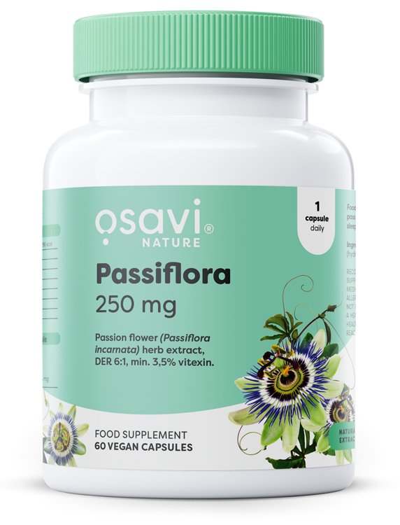 Osavi Passiflora, 250mg - 60 vegan caps on Sale