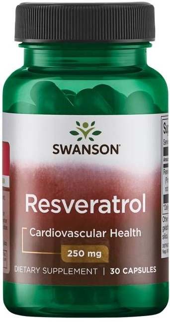 Swanson Resveratrol, 250mg - 30 caps on Sale