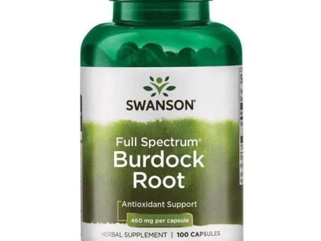 Swanson Full Spectrum Burdock Root, 460mg - 100 caps Online Hot Sale