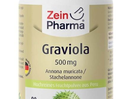 Zein Pharma Graviola, 500mg - 90 caps For Sale