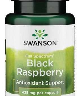 Swanson Full Spectrum Black Raspberry, 425mg - 60 caps Online Hot Sale