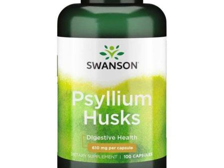 Swanson Psyllium Husks, 610mg - 100 caps Online Sale