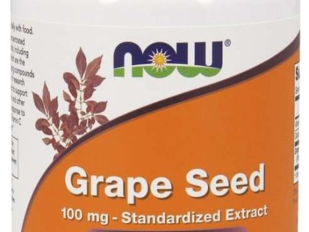 NOW Foods Grape Seed Standardized Extract, 100mg - 200 vcaps Sale