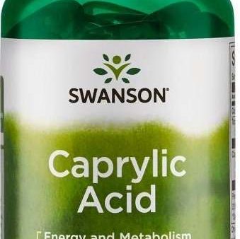 Swanson Caprylic Acid, 600mg - 60 softgels Hot on Sale