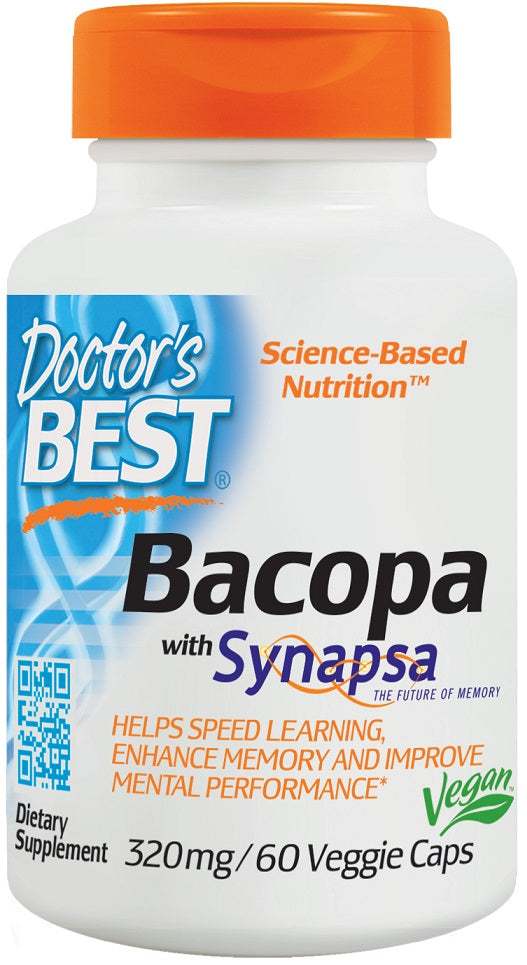 Doctor s Best Bacopa with Synapsa, 320mg - 60 vcaps Online Sale