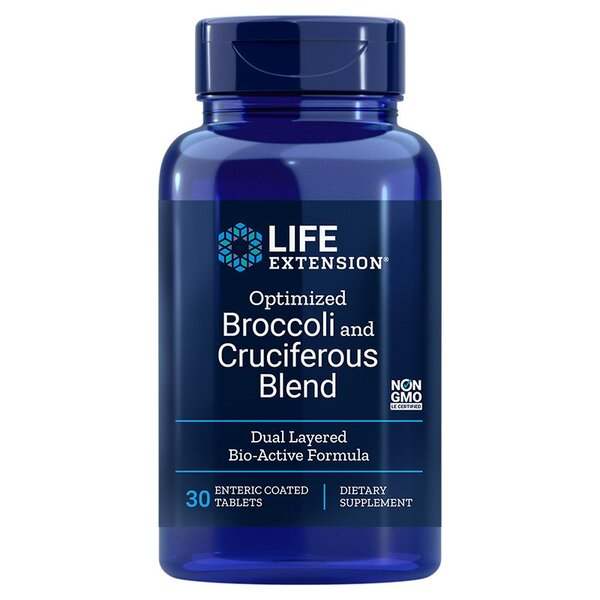 Life Extension Optimized Broccoli and Cruciferous Blend - 30 enteric coated tabs Sale