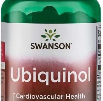 Swanson Ubiquinol, 50mg - 60 softgels Supply