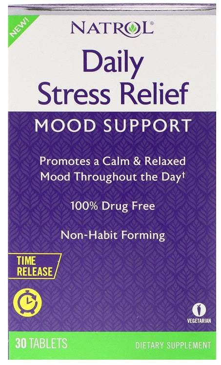 Natrol Daily Stress Relief - 30 tablets Online Sale