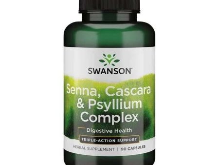 Swanson Senna, Cascara & Psyllium Complex - 90 caps Online now