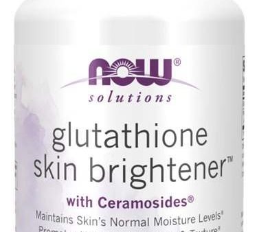 NOW Foods Glutathione Skin Brightener with Ceramosides - 30 vcaps Online now