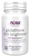 NOW Foods Glutathione Skin Brightener with Ceramosides - 30 vcaps Online now