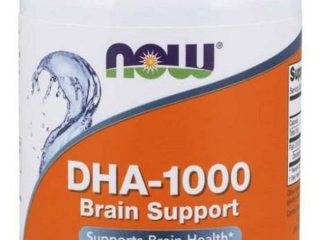 NOW Foods DHA-1000 Brain Support - 90 softgels Online