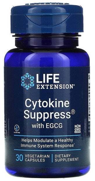 Life Extension Cytokine Suppress with EGCG - 30 vcaps Online Sale