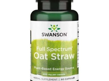 Swanson Full Spectrum Oat Straw, 400mg - 60 caps For Cheap