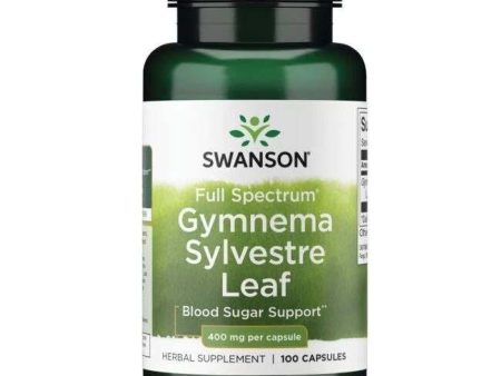 Swanson Full Spectrum Gymnema Sylvestre Leaf, 400mg - 100 caps Cheap