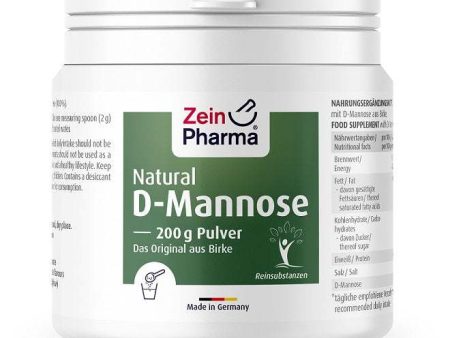 Zein Pharma Natural D-Mannose Powder - 200 grams Sale