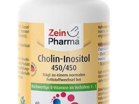 Zein Pharma Choline-Inositol 450 450mg - 60 caps For Sale