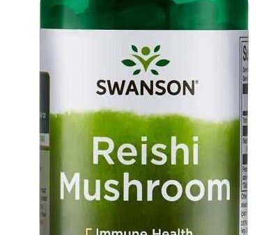 Swanson Reishi Mushroom, 600mg - 60 caps Discount