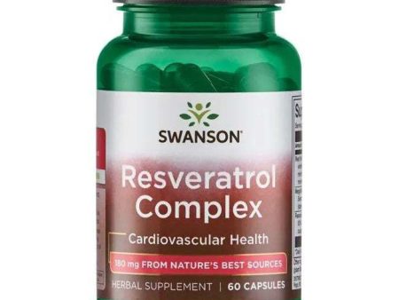 Swanson Resveratrol Complex - 60 caps Discount