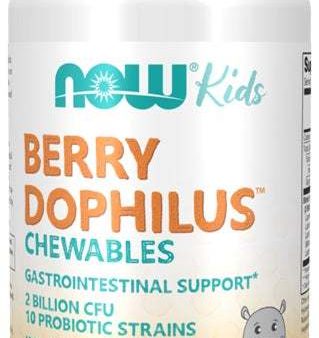 NOW Foods BerryDophilus Kids Chewables - 60 chewables Hot on Sale