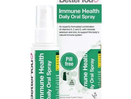 BetterYou Immune Health Oral Spray, Natural Orange & Peach - 50 ml Online now