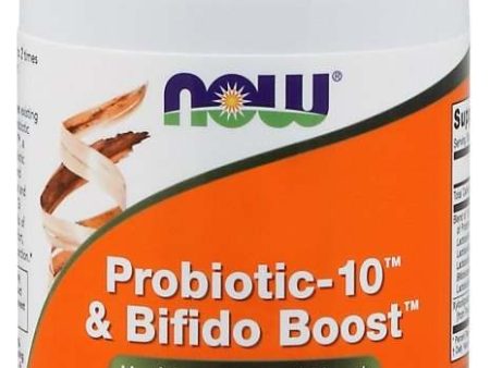 NOW Foods Probiotic-10 & Bifido Boost - 90 vcaps Online Sale