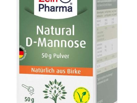 Zein Pharma Natural D-Mannose Powder - 50 grams Online now