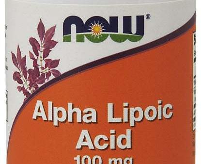 NOW Foods Alpha Lipoic Acid with Vitamins C & E, 100mg - 60 vcaps Hot on Sale