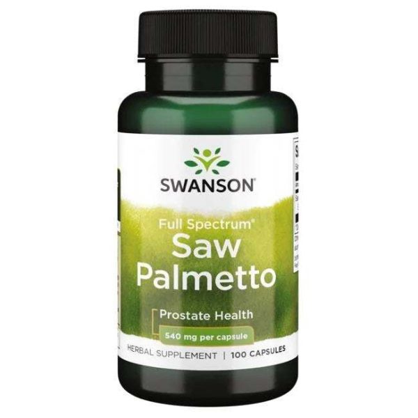 Swanson Saw Palmetto, 540mg - 100 caps Fashion