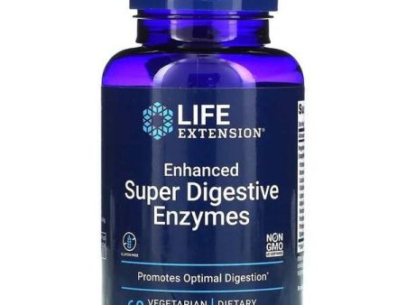 Life Extension Enhanced Super Digestive Enzymes - 60 vcaps For Discount