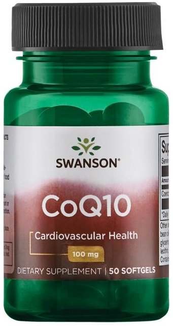 Swanson CoQ10 100mg 50 Softgels on Sale