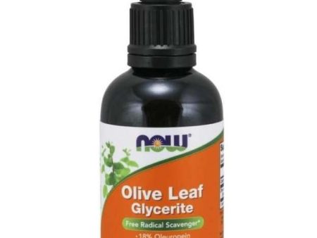 NOW Foods Olive Leaf Glycerite - 59 ml Fashion